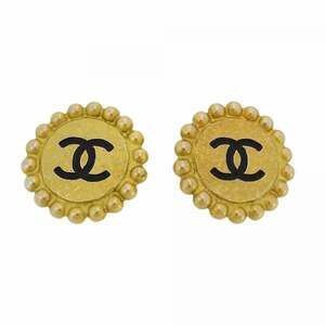 Chanel Cc Logo Clip-On Earrings Metal #247167C68B
